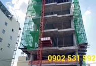 Những ứng dụng của máy vận thăng nâng hàng trong xây dựng