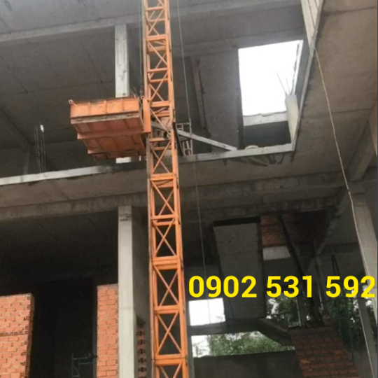 Vận Thăng Nâng Hàng 500kg cao 9m 
