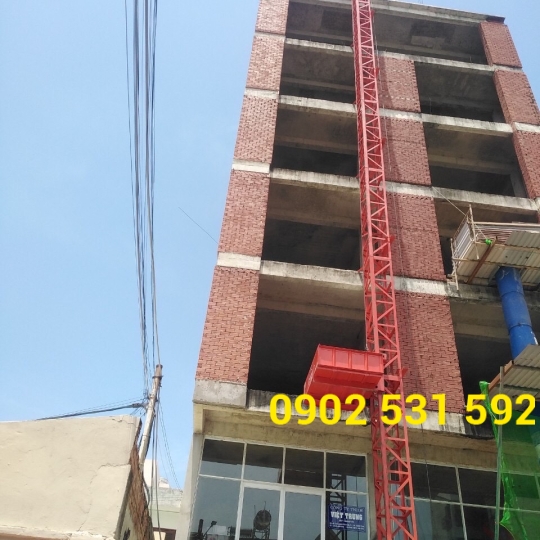 Vận Thăng Nâng Hàng 1500kg cao 36m
